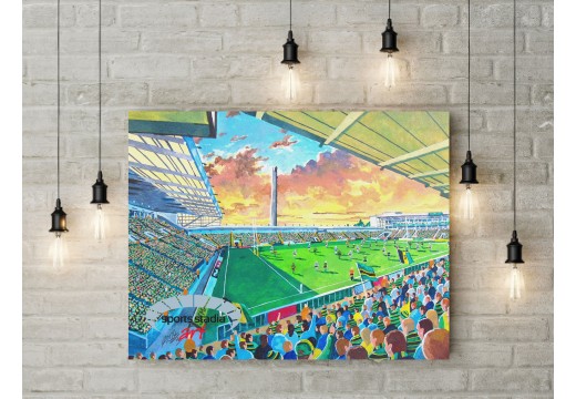 Northampton Saints RU Franklins Gardens Stadium Wall Art Canvas